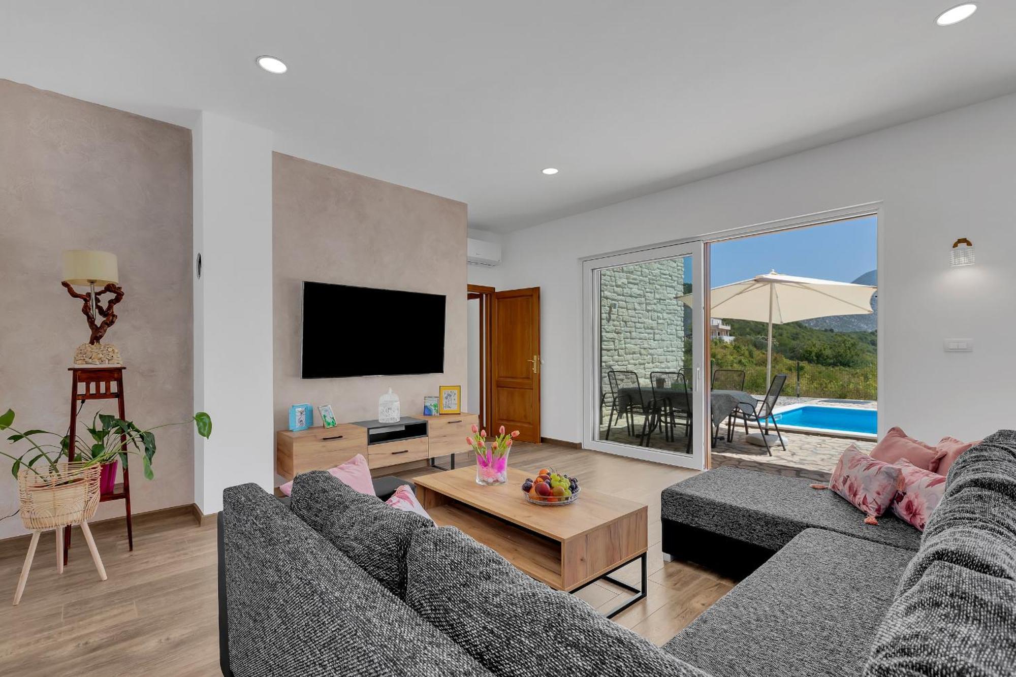 Charming Holiday Home Dolac In Rural Area With Pool Slime Exteriér fotografie